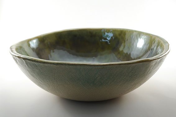 Bacha honda esmalte verde jade